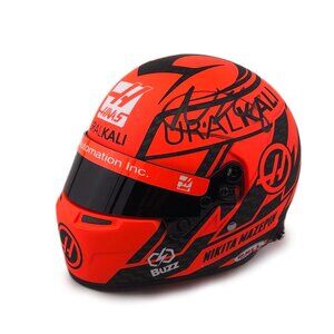 Autographed Nikita Mazepin #9 Uralkali Haas F1 Team Formula 1 Mini Helmet 2021